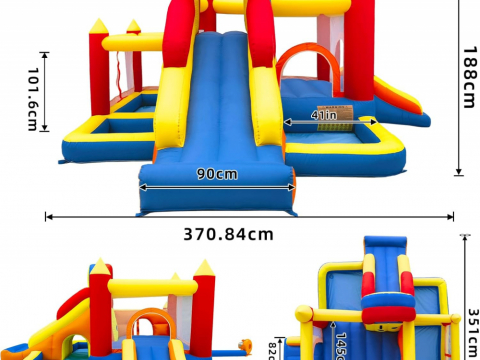 Ch&acirc;teau gonflable