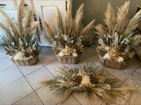 Présentation fleurs séchées (xxl)