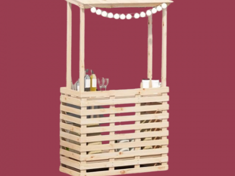Bar bois extérieur