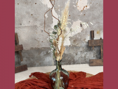Présentation fleurs séchées (sidonie- s)
